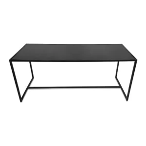 Parson Black Table rental Dallas