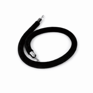 6ft Black Velour Rope rental Dallas