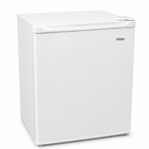 White 1.7 cu ft mini fridge