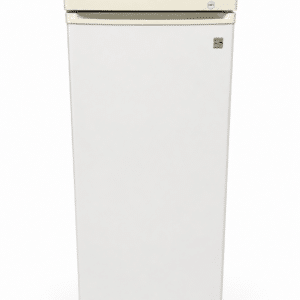 White 4.9 cu ft upright freezer